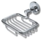 Drôtená mydelnička MEPHISTO, chróm