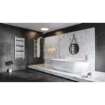 Dizajnový radiátor kúpeľňový ZENITHW AZ-W 700 x 600, 356W