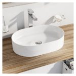 Umývadlo Ceramic 550 O Slim keramické biele, XJX01155001