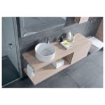 Atypická umývadlová doska 1281-1600 mm, Cubito pure, JIKA