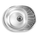 Drez 45x58 s odkvapom a prepadom - nerez