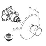 BALANCE podomietkový termostat DN 20