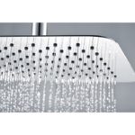 Chrome Hlavová sprcha štvorcová, 300mm