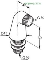 ŠTANDARD prípojky (pár)