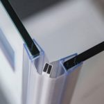 Sprchové dvere TZOP1 1000/2000 LH/ČS