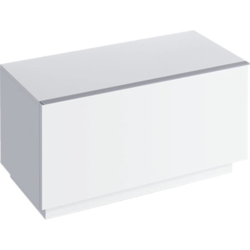Bočná skrinka Geberit iCon so zásuvkou, stojaca na podlahe, Biela /vysoký lesk, 840090000