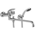 Vaňová paneláková batéria 150 mm METALIA 55, chróm