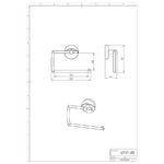 Záves toaletného papiera METALIA 11, chróm