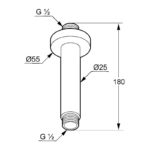 A-QA stropná prípojka