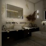 LED zrkadlo 900x700 senzor