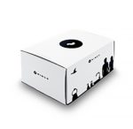 NIKAU Nástenný dávkovač tekutého mydla, hranatý, pumpa mosadz, matné sklo/chróm