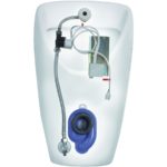 Odsávací urinál, antivandal, radarový senzor, Livo, JIKA