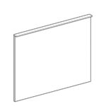 Osvetlené zrkadlo Geberit Xeno2 s priamym a nepriamym osvetlením: B=90cm, H=71cm