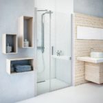 Bočná zástena k sprchovým dverám TBD 440/1991 LH/ČS