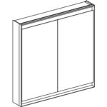 Zrkadlová skrinka Geberit ONE s ComfortLight a dvoma dverami