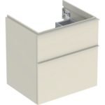 Skrinka pod umývadlo Geberit iCon, s 2 zásuvkami, 59.2cm, pieskovosivá