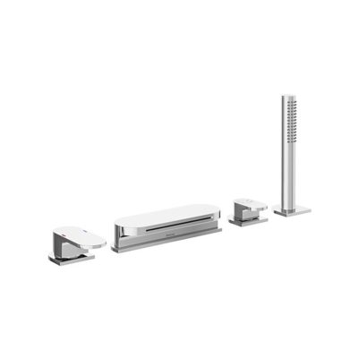 CR 025.00 Vaňové napúšťanie vodopád so setom, chróm, X070073