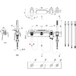 CR 025.00 Vaňové napúšťanie vodopád so setom, chróm, X070073