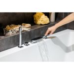 CR 025.00 Vaňové napúšťanie vodopád so setom, chróm, X070073