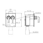 Kompletizačný set s dvojitým pripojením, HL4000.2