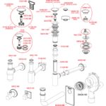 Ventil rohový s filtrom 1/2"x3/8" čierna-mat