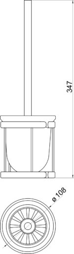 WC kefa METALIA, chróm