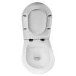 WC závesné, RIMLESS, 530x355x360, keramické, vr. sedátka CSS113S