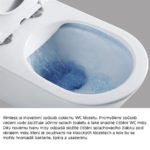 WC závesné, RIMLESS, 530x355x360, keramické, vr. sedátka CSS113S
