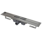 Podlahový žľab 650 mm pre perforovaný rošt