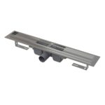 Podlahový žľab 950 mm s okrajom pre perforovaný rošt