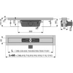Professional Podlahový žľab 300 mm