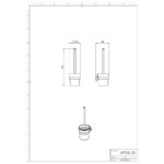 WC kefa METALIA 11, chróm-čierna, 0