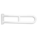 Úchyt dvojitý sklopný 572 mm biely