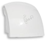 Elektrický senzorový sušič rúk, 1500W, biely