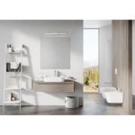 Umývadlo na dosku Ceramic 550 R Slim, keramické biele