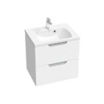 Skrinka pod umývadlo Classic II 600 - biela/šedá
