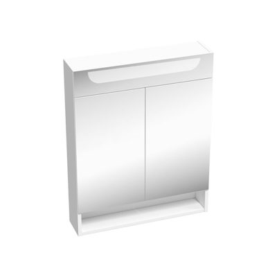 Zrkadlová skrinka s LED osvetlením - Classic 700 - biela, X000001470