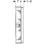 Inštalačný box pre zrk.skrinku Geberit ONE 90 cm: 75cm