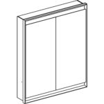 Zrkadlová skrinka Geberit ONE s ComfortLight a dvoma dvierkami