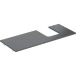 Umývadlová doska Geberit ONE, 120cm, Vzhľad čierneho mramoru