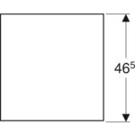 Bočný prvok Geberit ONE, sivobéžová/matná
