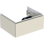 Skrinka pod umývadlo ONE s 1 zásuvkou: 59.2cm, 26.6cm, 47cm, pieskovosivá