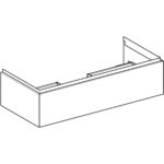 Skrinka pod umývadlo ONE s 1 zásuvkou: 103.6cm,26.6cm, 47cm, orech