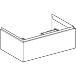 Skrinka pod umývadlo ONE s 1 zásuvkou: 74cm, 26.6cm, 47cm, pieskovosivá