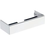 Skrinka pod umývadlo ONE s 1 zásuvkou 118.4cm, 26.6cm, 47cm, biela