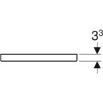 Rukoväť Geberit iCon, biela farba, 36.7cm