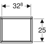 Vysoká skrinka iCon, 36cm, 180cm, 29.1cm, orech