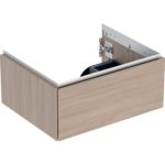 Skrinka pod umývadlo ONE s 1 zásuvkou: 59.2cm, 26.6cm, 47cm, Dub