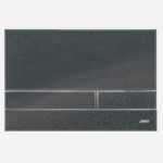 Ovládacie WC tlačidlo JOMO EXCLUSIVE 2.1 rámček chróm-lesk 2.0/sklo čierne metalické