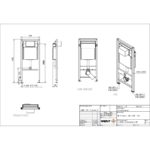JOMOTech modul pre WC s podom.spl.SLK PLUS pre deti (H 1120 mm)